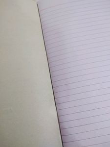 Long Rough Notebook 📒