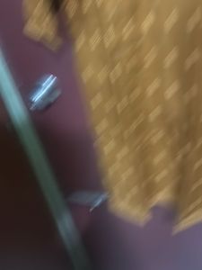 Brown Printed Kurta Set
