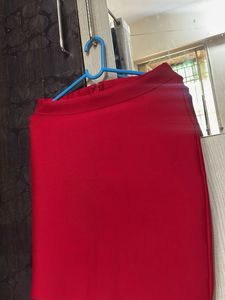 Chic Red Skirt