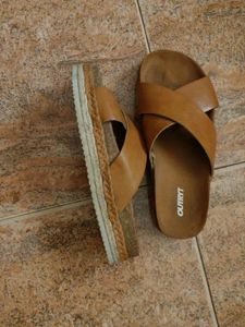 Platform Heels Beige