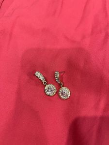 White Stone Studs