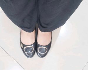 Black Patent Leather Flats