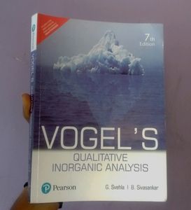 Vogel&#39;s Qualitative Inorganic Analysis