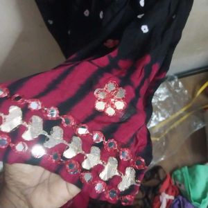 Authenticm Bandhej kurti