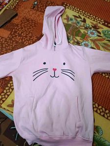 Cute Pink Bunny Hoodie