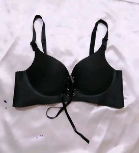 Black Corset Bra