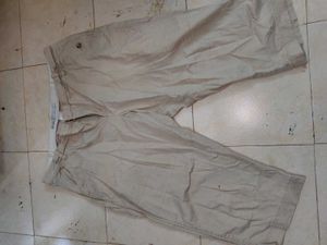 Tan Cropped Pants