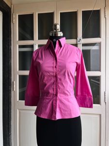Pink Fitted Shirt