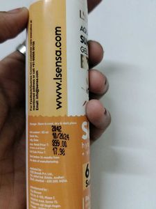 L&#39;SENSA Aqua Sunscreen SPF 50