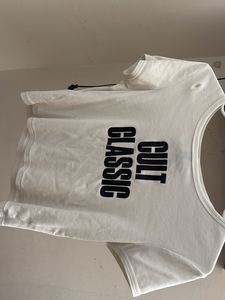 Cult Classic White Graphic Tee