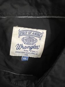 Wrangler Black Shirt