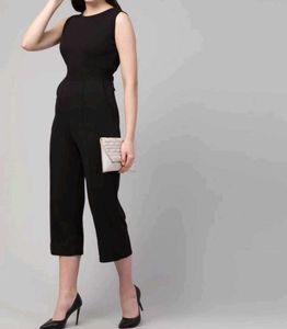 Sleek Black Jumpsuit