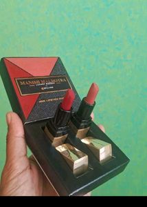Manish Malhotra Mini Lipstick Duo - Red & Nude
