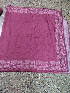 Maroon Printed Kurta Set