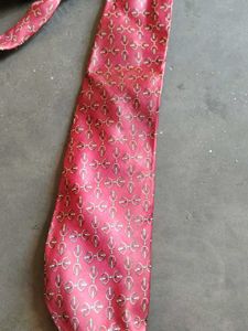 vintage authentic satin ties