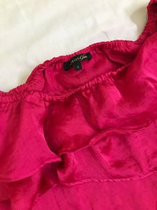 Off shoulder Soft Satin Top Bust 34-36