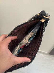 Snakeskin Print Shoulder Bag