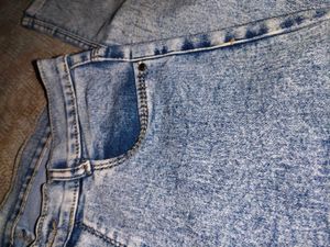 Acid Wash Denim Jeans