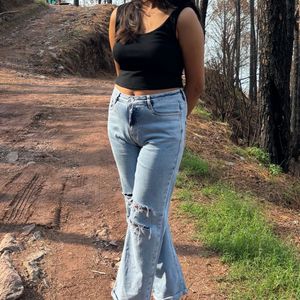 Cute black tank top