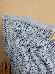 Beachy Crochet See Through Midi Skirt