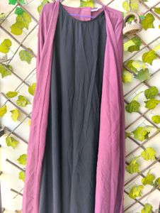 Layered Abaya