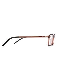Transparent Brown Full Rim Rectangle Lenskart Air