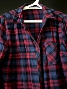 Plaid Flannel Shirt