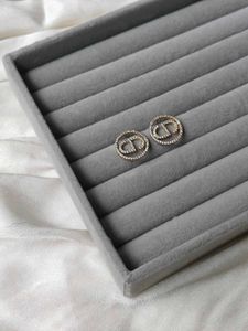 Dior Inspired Stud Earrings