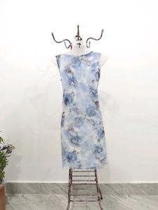 Floral Net Dress