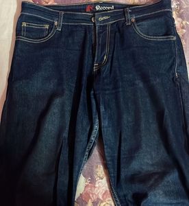 Dark Blue Denim Jeans