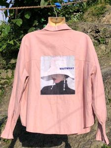 Pink Oversized Shirt