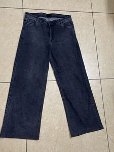 Charcoal Jean Wide Leg