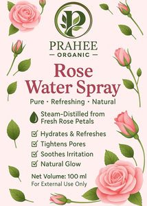 Prahee Organic Rose Water