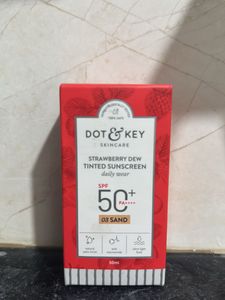 Dot&Key Tinted Sunscreen in the shade sand.