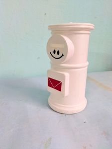 Post Box For Savung Money White
