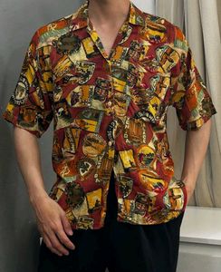Abstract printed shirt