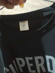 Blue Round Neck T Shirt