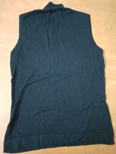 High Neck Black Top