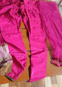 Pink Kurta Set & Dupatta
