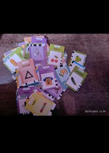 Pack Of 50 Random Educational Flash Cards