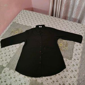 Olive Green Long Shirt💚