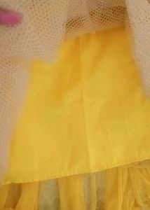 Yellow Ethnic Skirt