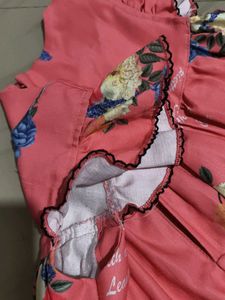 Cute Floral Print Dress