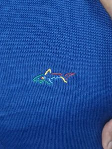 Blue 1/4 Zip Sweater
