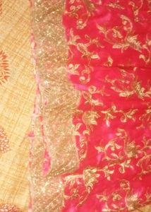 Pink Embroidered Gown