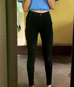Off duty india black skinny jeans