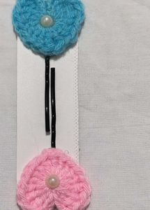 Cute Heart Hair Clips