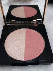 MyGlamm Manish Malhotra Illuminating Blush Highlighter Duo-sheer Glitz