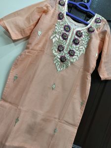 Ethnic Elegant Kurta With Gota Patti Work