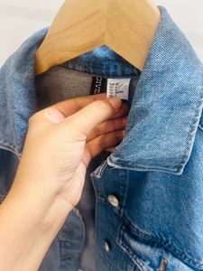 H&amp;M Divided Faded Denim Jacket